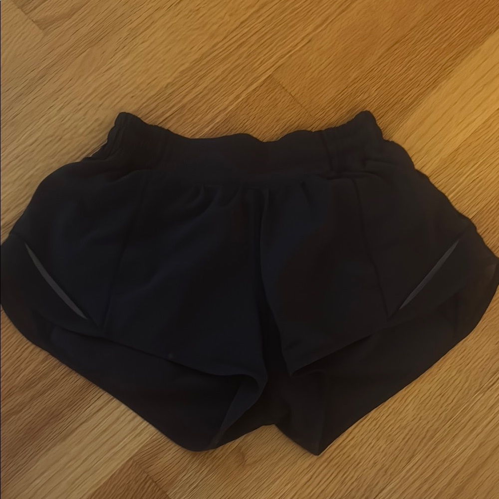 Lululemon Athletica Black Athletic Shorts Lightweight Design